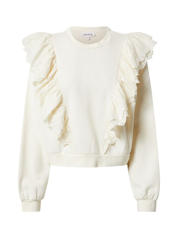 EDITED EDITED Sweater majica 'Mette'  boja slonovače