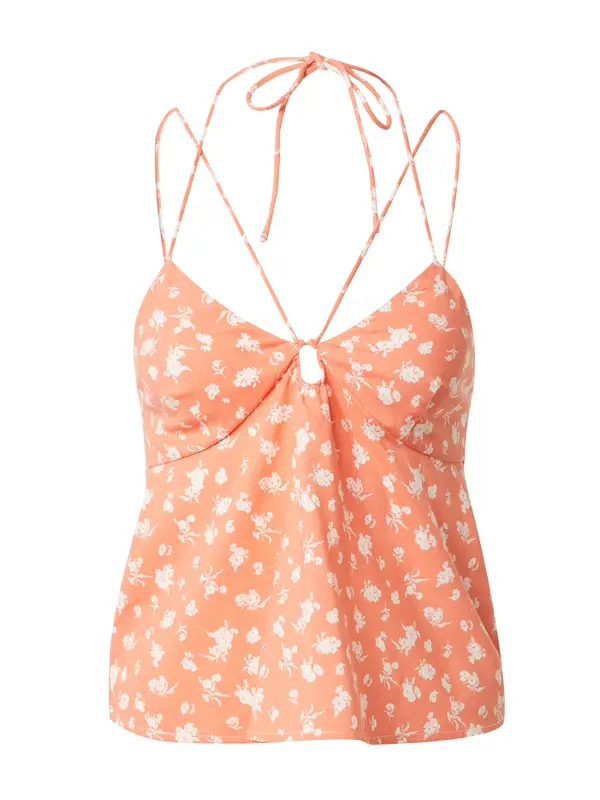 EDITED EDITED Top 'Allie'  narančasta melange / bijela