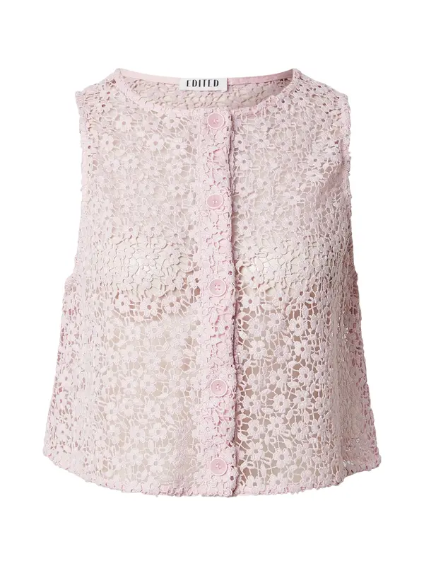 EDITED EDITED Top 'Cleo'  pastelno roza