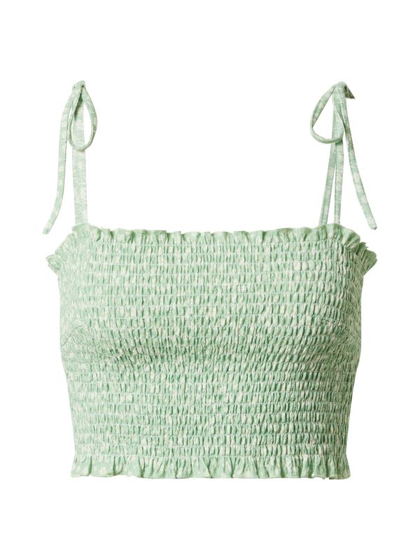 EDITED EDITED Top 'Sana'  boja pijeska / svijetlozelena