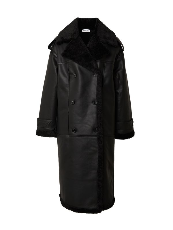 EDITED EDITED Zimski kaput 'Erin'  crna / vuneno bijela