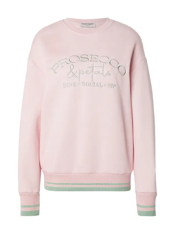 Eight2Nine Eight2Nine Sweater majica  svijetlozelena / rosé