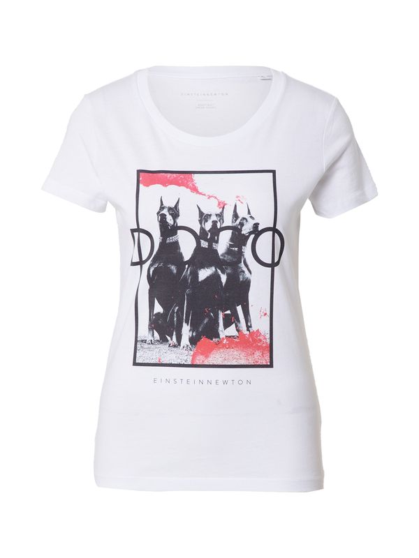 EINSTEIN & NEWTON EINSTEIN & NEWTON Majica 'Dogo'  crvena / crna / bijela