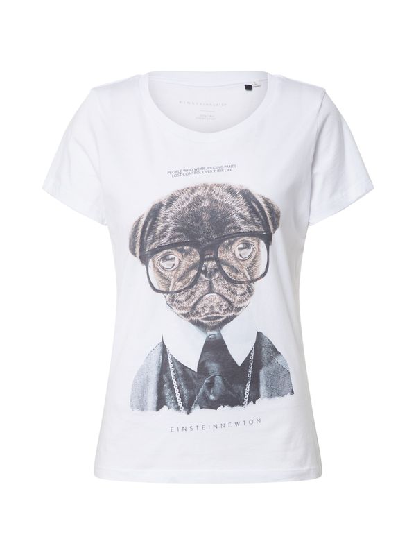 EINSTEIN & NEWTON EINSTEIN & NEWTON Majica 'Jogging Pants'  smeđa / crna / bijela