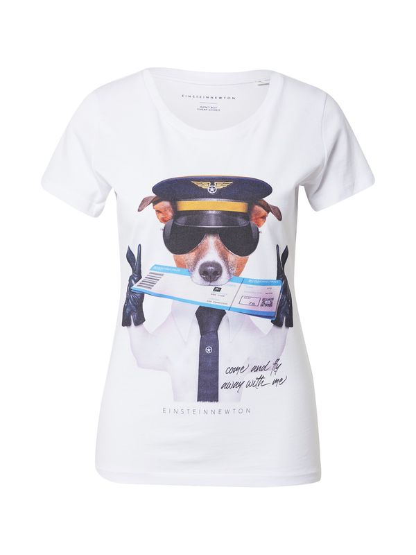 EINSTEIN & NEWTON EINSTEIN & NEWTON Majica  svijetloplava / tamno plava / karamela / zlatno žuta / prljavo bijela