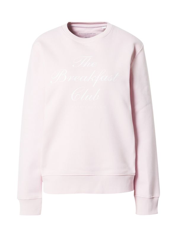 EINSTEIN & NEWTON EINSTEIN & NEWTON Sweater majica 'Klara Geist'  roza / bijela