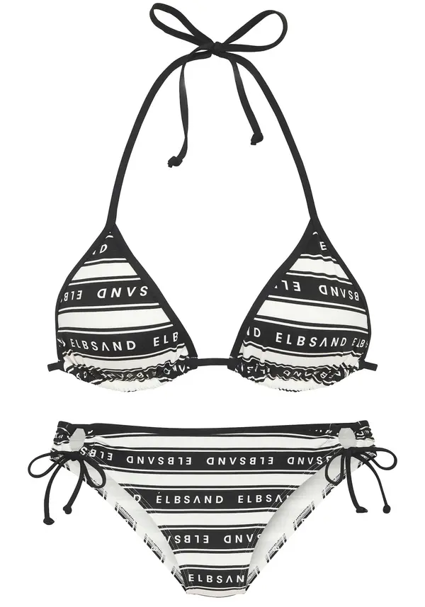 Elbsand Elbsand Bikini  crna / prljavo bijela