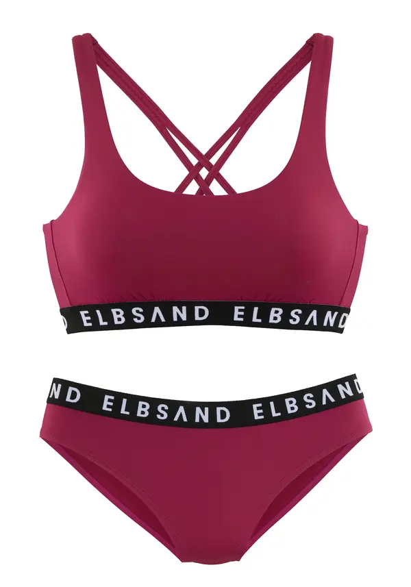 Elbsand Elbsand Bikini  ljubičasto crvena
