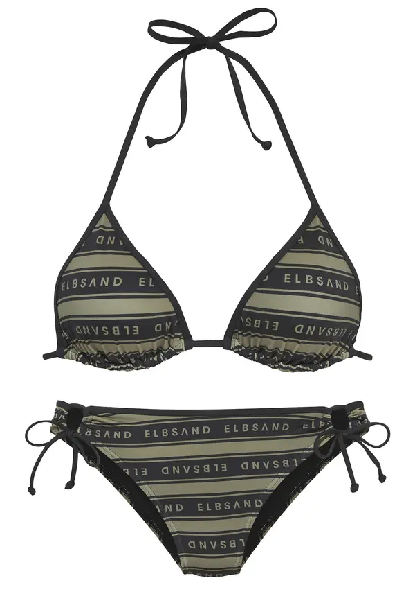 Elbsand Elbsand Bikini  maslinasta / crna