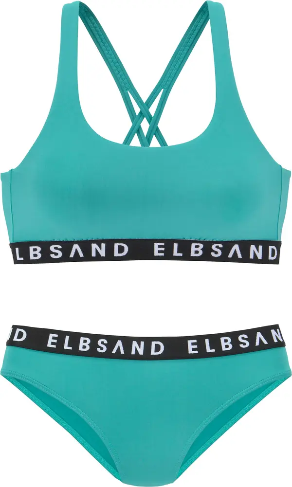 Elbsand Elbsand Bikini  menta / crna / bijela