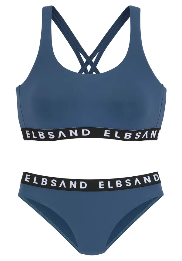 Elbsand Elbsand Bikini  morsko plava / crna / bijela