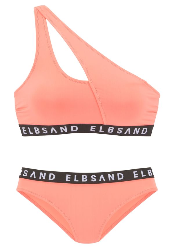 Elbsand Elbsand Bikini  pastelno narančasta / crna