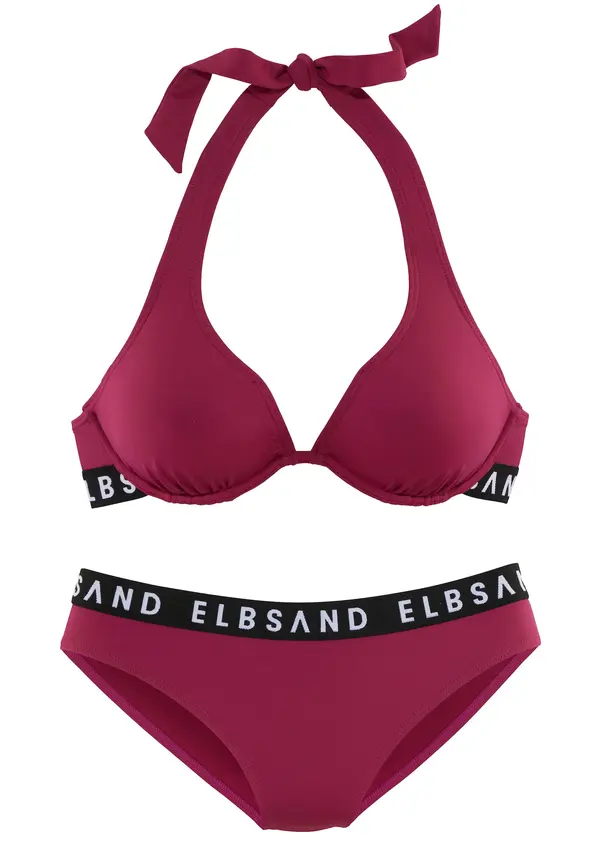 Elbsand Elbsand Bikini  svijetlosiva / ljubičasto crvena / crna