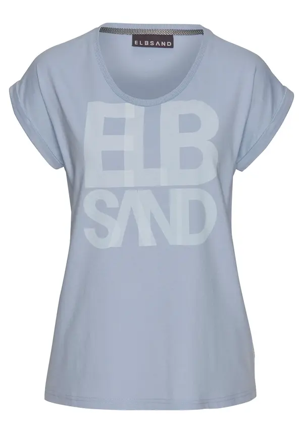 Elbsand Elbsand Majica  pastelno plava / svijetloplava