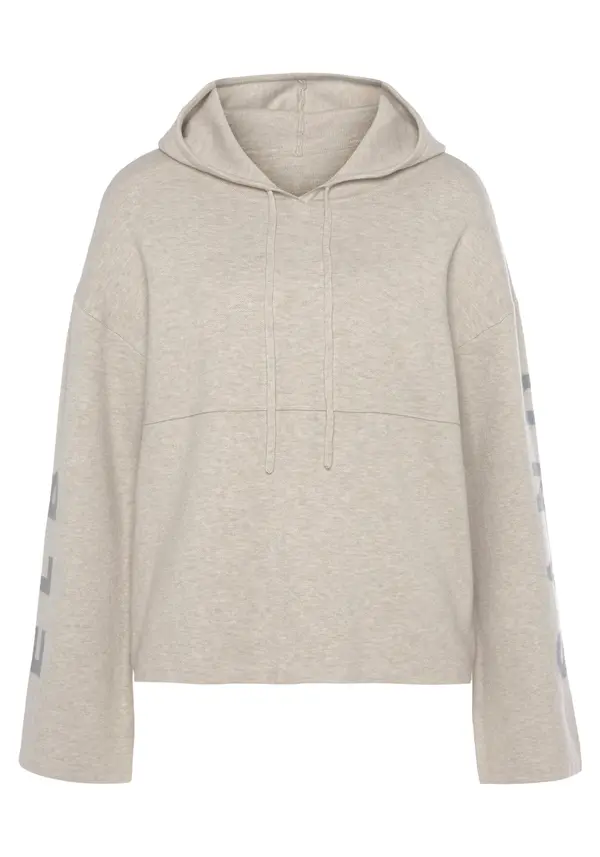 Elbsand Elbsand Sweater majica  bež melange / siva