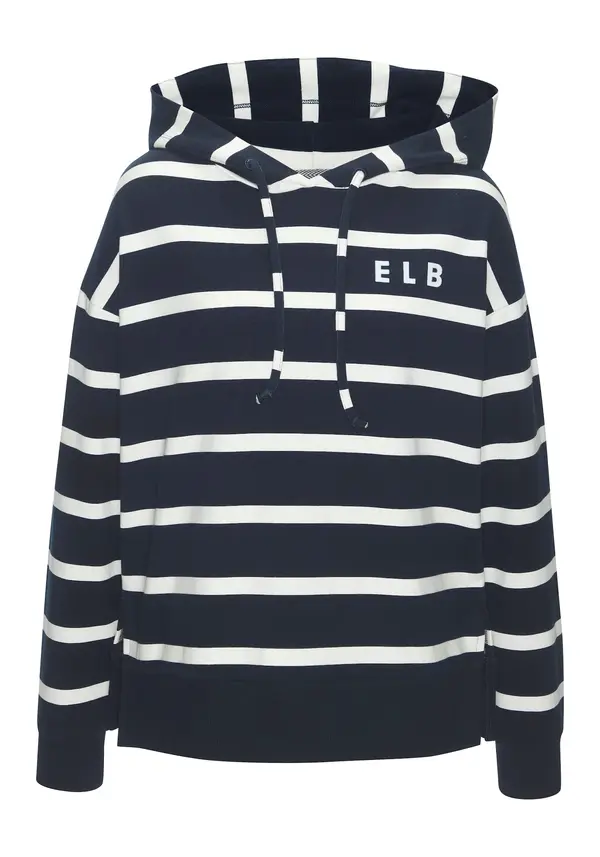 Elbsand Elbsand Sweater majica  morsko plava / bijela