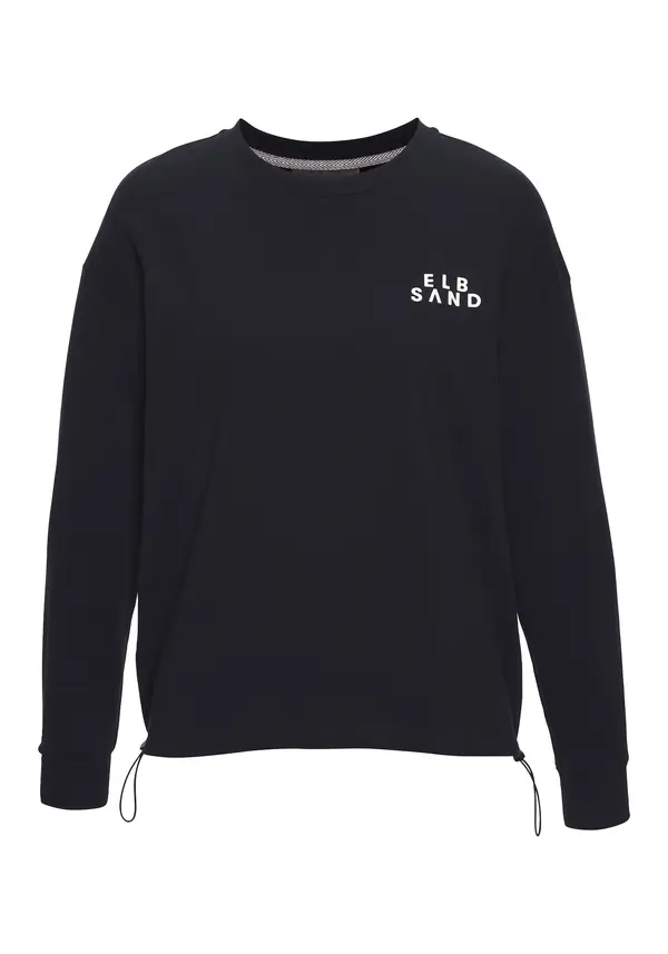 Elbsand Elbsand Sweater majica  morsko plava / bijela