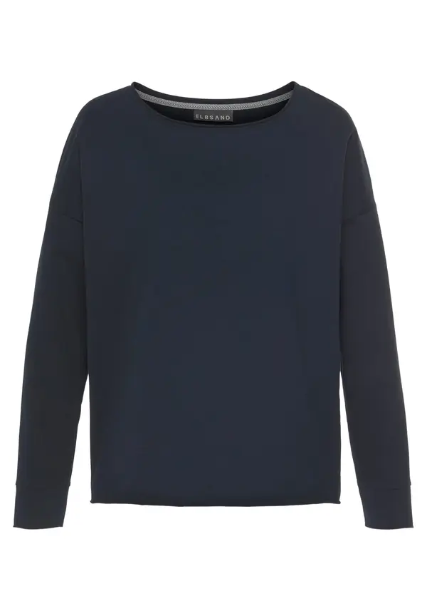 Elbsand Elbsand Sweater majica  morsko plava / svijetlosiva