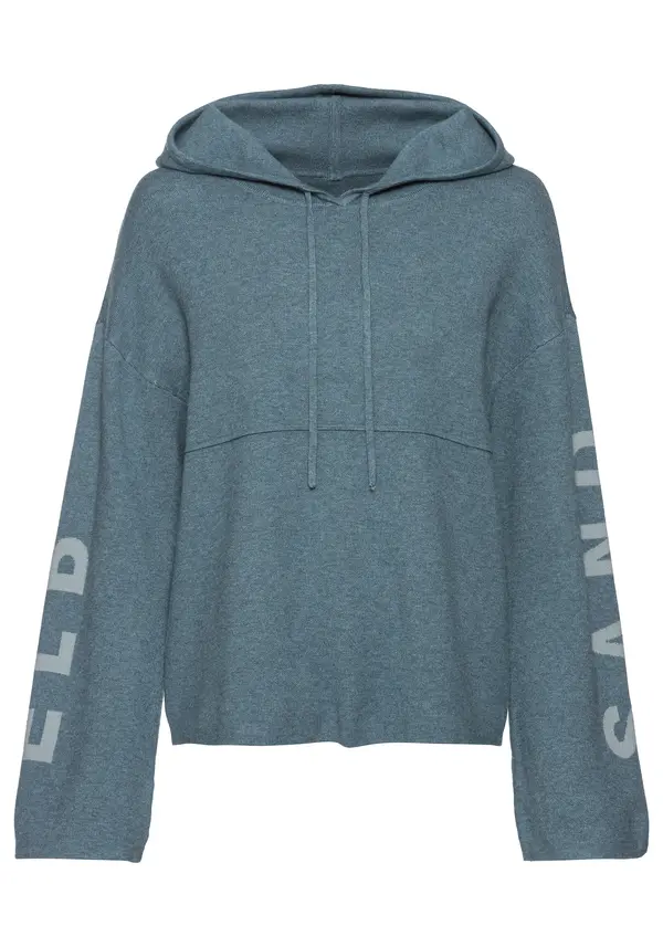 Elbsand Elbsand Sweater majica  nebesko plava / plava melange