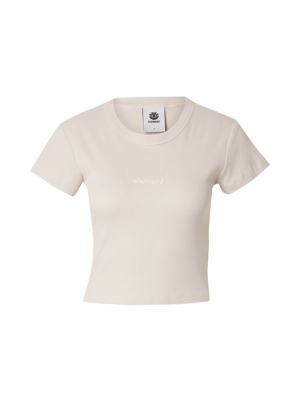 ELEMENT ELEMENT Majica 'YARNHILL'  bež / bijela