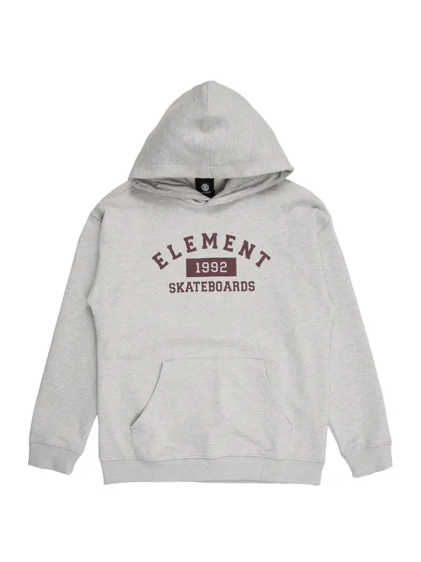 ELEMENT ELEMENT Sportska sweater majica 'HOME TEAM'  svijetlosiva / boja vina