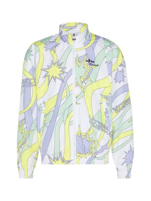 elho elho Prijelazna jakna 'Yellowstone 90'  žuta / zelena / ljubičasta / bijela