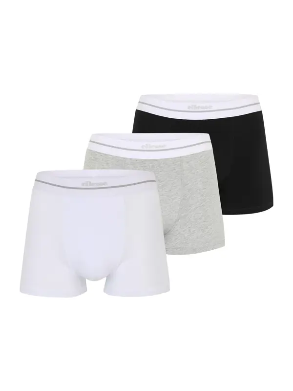 ELLESSE ELLESSE Bokserice 'Ambria'  siva / crna / bijela
