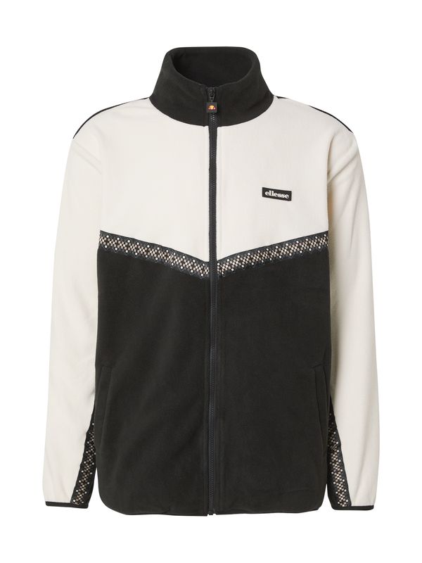 ELLESSE ELLESSE Flis jakna 'Atlin'  crna / bijela