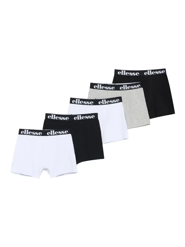 ELLESSE ELLESSE Gaće 'Emario'  siva / crna / bijela