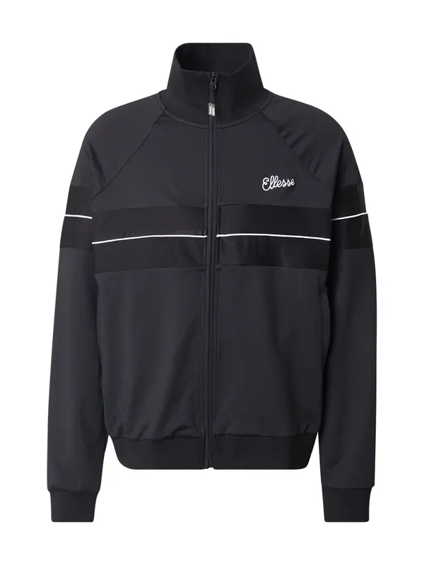ELLESSE ELLESSE Gornji dio trenirke  crna / bijela