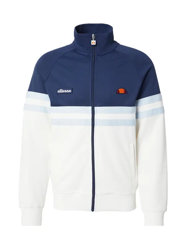 ELLESSE ELLESSE Gornji dio trenirke 'Rimini'  crno plava / svijetloplava / bijela
