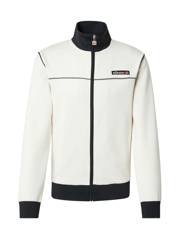 ELLESSE ELLESSE Gornji dio trenirke 'San Marino'  crna / prljavo bijela