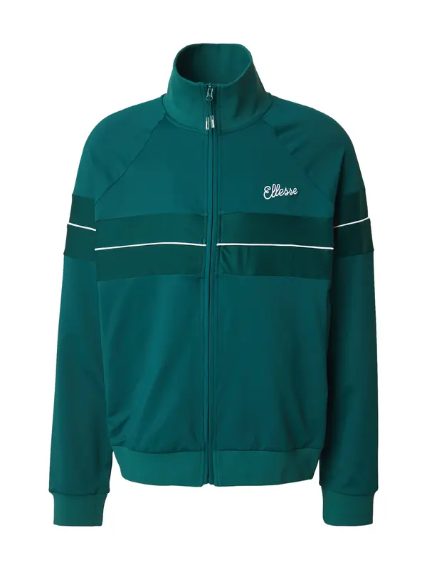 ELLESSE ELLESSE Gornji dio trenirke  tamno zelena / bijela