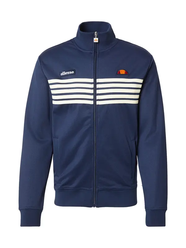 ELLESSE ELLESSE Gornji dio trenirke 'Vicenza'  boja slonovače / mornarsko plava / žuta / trešnja crvena