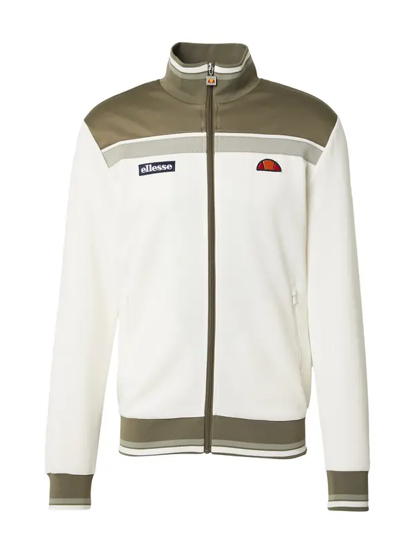 ELLESSE ELLESSE Gornji dio trenirke 'VIGNOLA'  kaki / pastelno zelena / prljavo bijela
