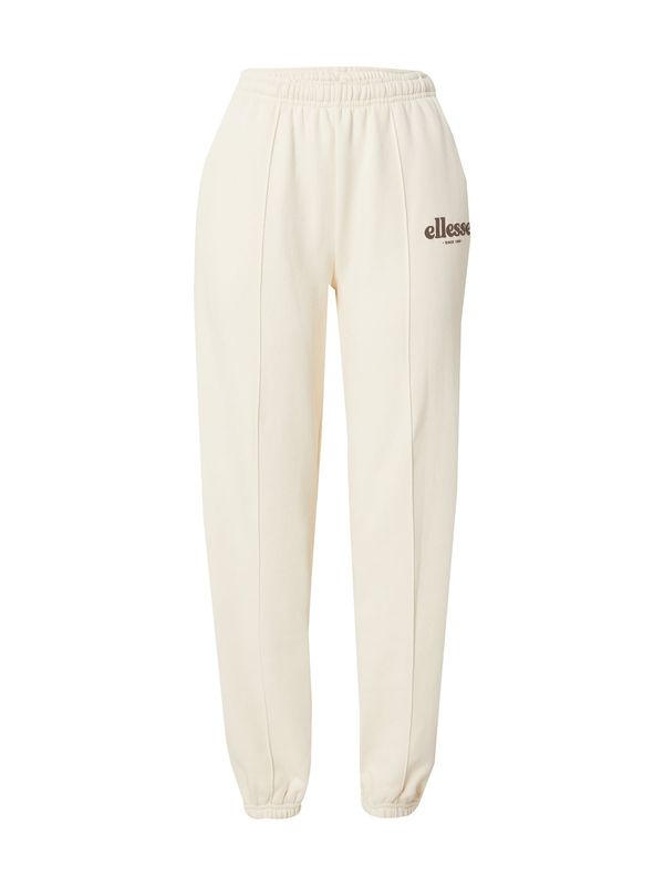 ELLESSE ELLESSE Hlače 'Arabica'  tamno smeđa / prljavo bijela