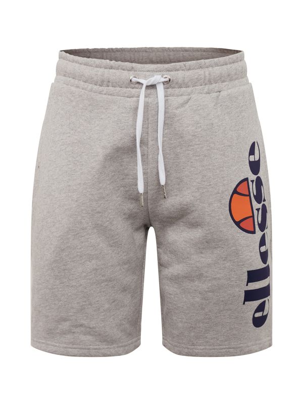 ELLESSE ELLESSE Hlače 'Bossini'  siva / crvena / crna