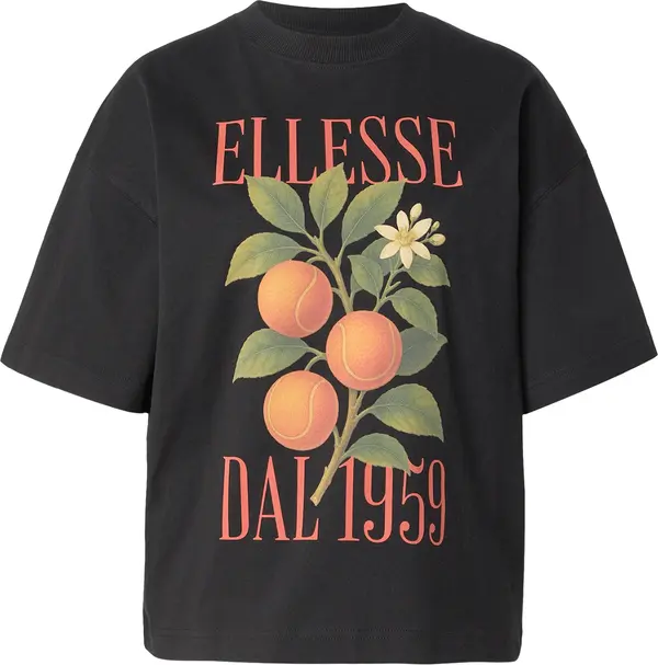 ELLESSE ELLESSE Majica '1959'  kivi zelena / mandarina / hrđavo crvena / crna