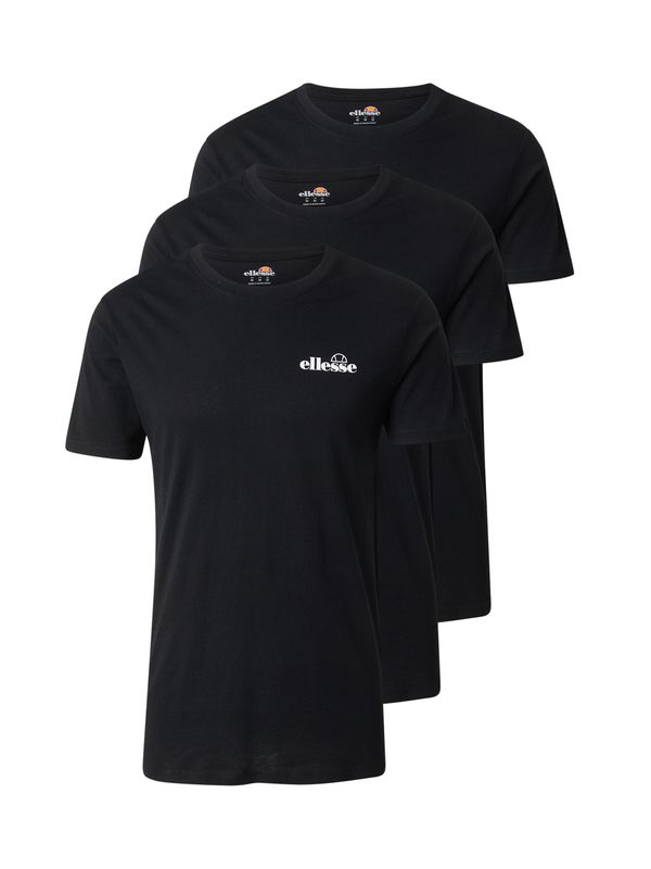 ELLESSE ELLESSE Majica 'Azzini'  crna / bijela