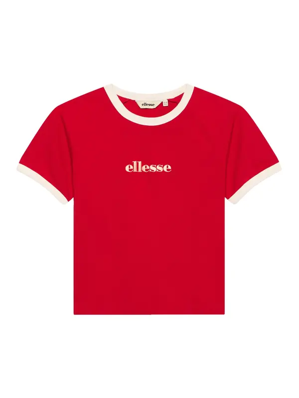 ELLESSE ELLESSE Majica 'Carpano'  breskva / crvena / bijela