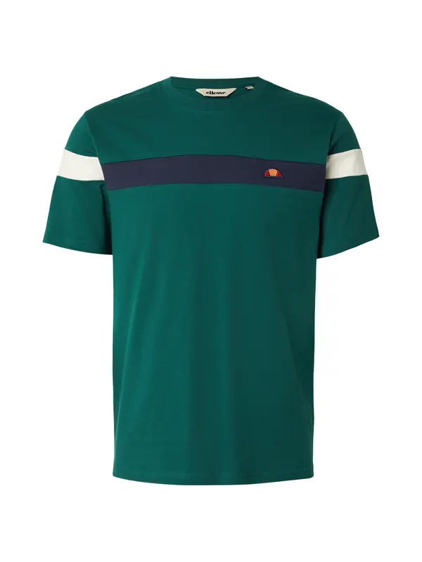 ELLESSE ELLESSE Majica 'Caserio'  mornarsko plava / tamno zelena / bijela