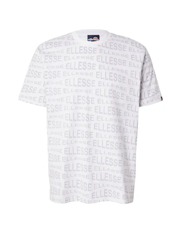 ELLESSE ELLESSE Majica 'DISTORTA'  siva / bijela