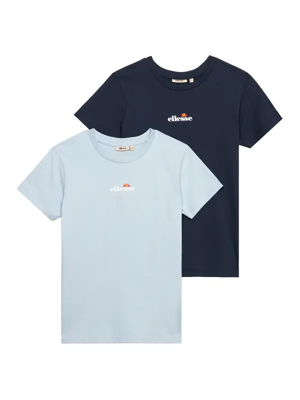 ELLESSE ELLESSE Majica 'Duranio'  mornarsko plava / pastelno plava / bijela