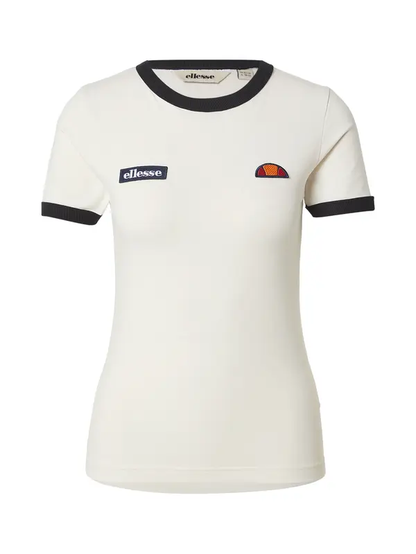 ELLESSE ELLESSE Majica 'Fornello'  tamno narančasta / crvena / crna / prljavo bijela