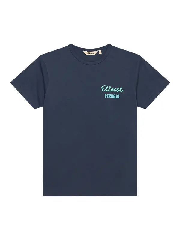 ELLESSE ELLESSE Majica 'Fruttas'  mornarsko plava / svijetloplava / žuta / menta
