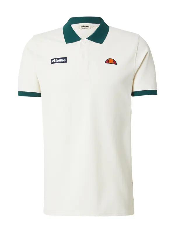 ELLESSE ELLESSE Majica 'Gion'  ecru/prljavo bijela / smaragdno zelena