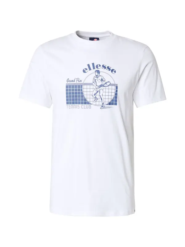 ELLESSE ELLESSE Majica 'GRANDPRIX'  kraljevsko plava / bijela