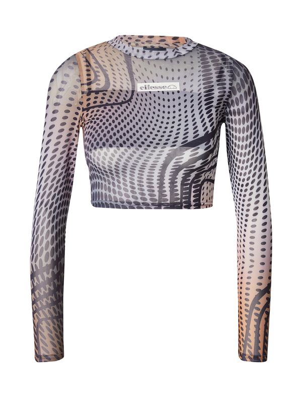 ELLESSE ELLESSE Majica 'Jangria'  pijesak / siva / antracit siva / bijela