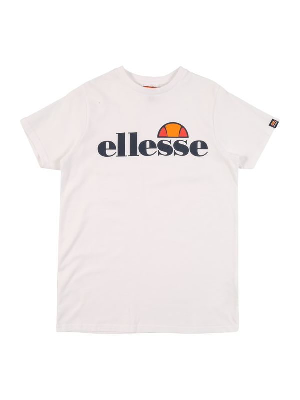 ELLESSE ELLESSE Majica 'Jena'  mornarsko plava / koraljna / jarko crvena / bijela