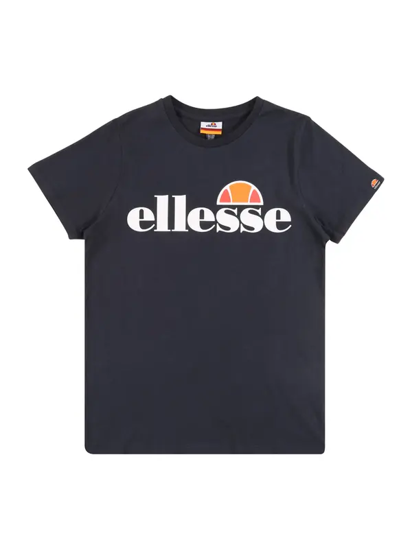 ELLESSE ELLESSE Majica 'MALIA'  mornarsko plava / koraljna / jarko crvena / bijela